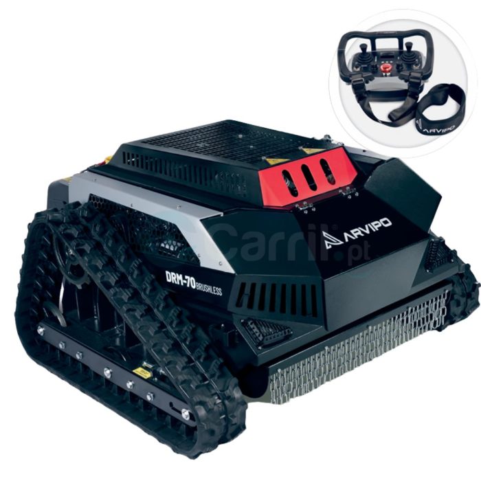 CORTA-MATO-DESTROCADOR-REMOTO-ARVIPO-DRM-70-BRUSHLESS-carrilpt-7.jpg ROBOT CORTA MATO ARVIPO DRM70 BRUSHLESS